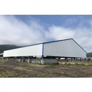 Quality Industrial Shed Design Q345 Steel Frame Warehouse Construction Prefabricated Building Big for sale