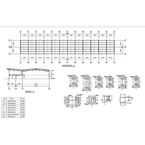 High Strength H Section Garage Steel Frame Galvanized C Purlins