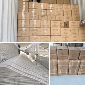 Blue Color 16inch 1.9mm Powder Coated Wire Suit Hanger Manufacturer