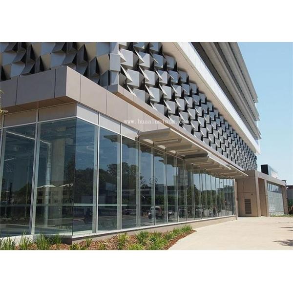 Impact Resistant ACP Building Material 11.50m Flat Aluminium Sheet