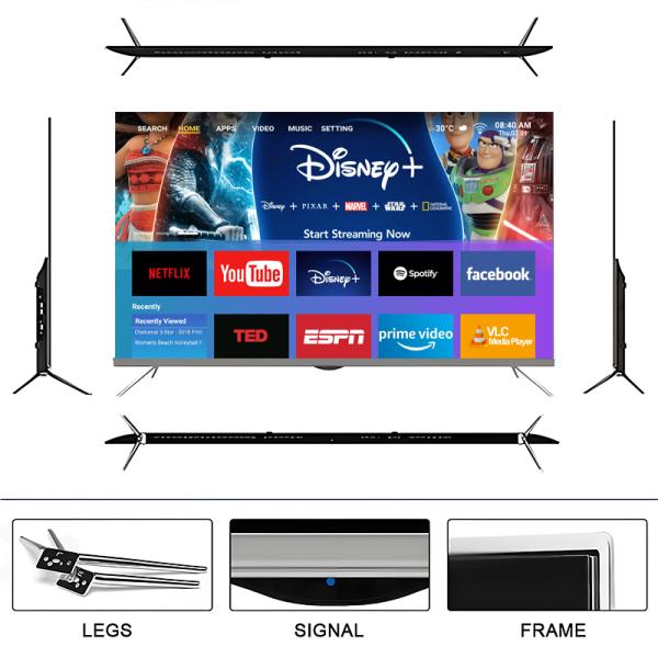 SMART TV 75 Inch 4K UHD Frameless OLED with Digital TV