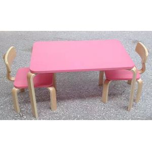 Quality birch bentwood kid/children table and chairs E1 standard for sale