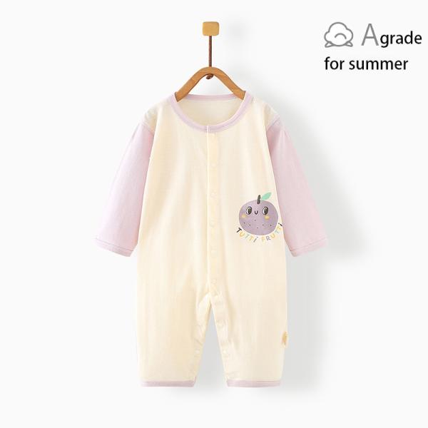 OEM ODM factory 100% Cotton Long Sleeve Unisex Baby Clothing Customized Logo Infant Baby Rompers