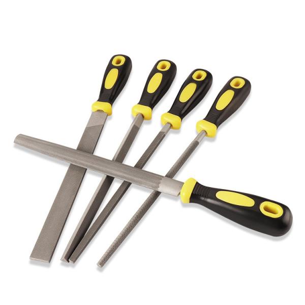 Customized High Carbon Steel Triangular File with Tooth Pattern and Bidentate