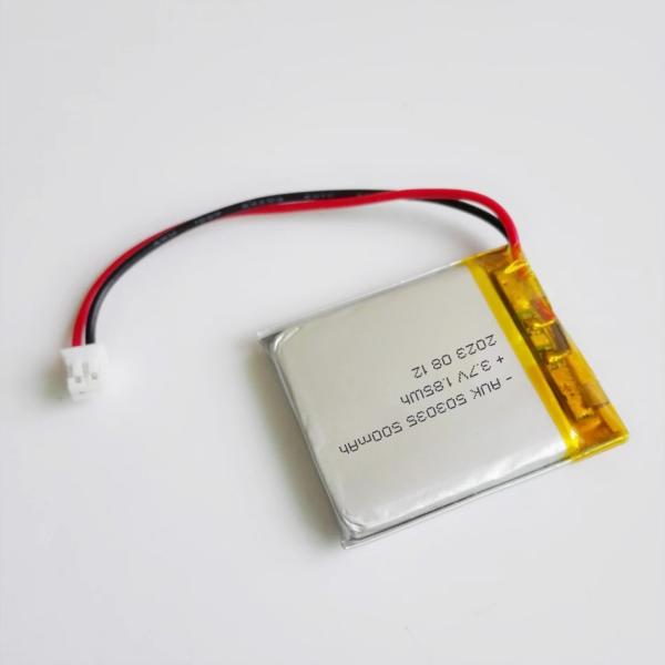 451215 Custom LiPo Battery 500mah 600mah 1500mah Li Polymer Rechargeable Battery