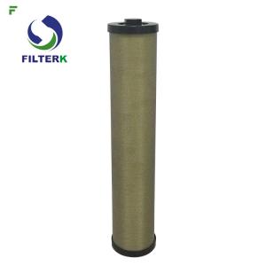 China Filterk 1μm Accuracy Air Compressor Filter Cartridge , High Precision Air Filters For Compressors  on sale