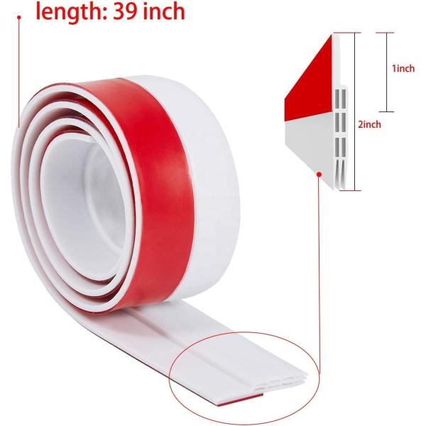 Anti-wind Dustproof Door Seal Strip with White Brown Black Gray or Transparent Options
