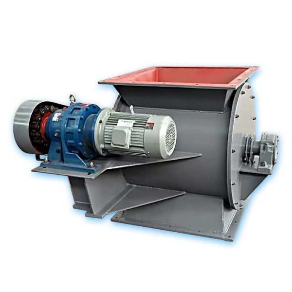 Airlock Impeller Feeder , Rotary Seal Valve Small Volume Uniform Discharge Various Size