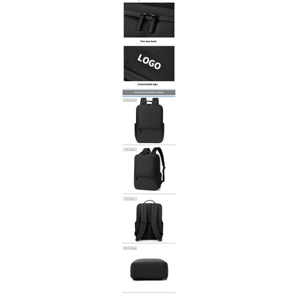 OEM Men's Work Backpack With Laptop Compartment , Waterproof Business Backpack