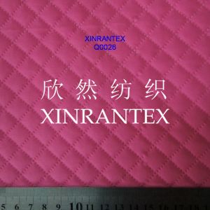 Quality Q0026 polyester quilting fabric design for sale