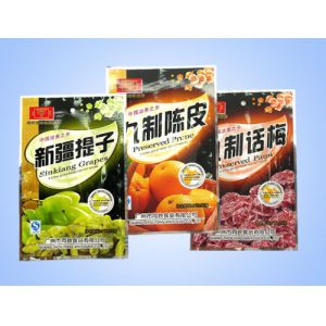 Quality Promotional Plastic Snack Packaging , MINTPACKAGE Three Side Seal Bag for sale