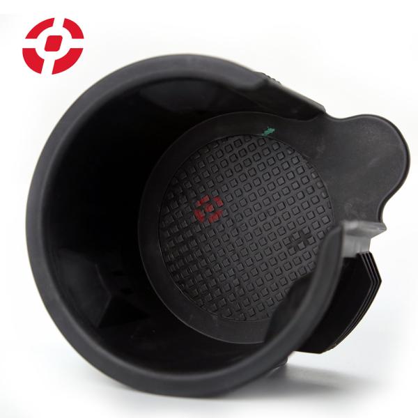 Black Rubber Cup Holder Insert For Land Rover LR087454 Car Water Cup Holder Insert Car Drink Bottle Holder