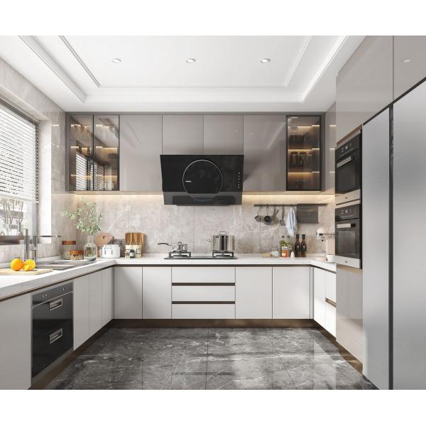 Customized Complete Modern Kitchen Cabinets And Islands White Shaker Cabinet