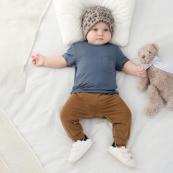 In Stock Summer Baby T-Shirts Outstanding Quality Wholesale Bamboo Spandex Kids Baby t-Shirts