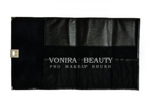 Quality Pro Makeup Brush Case Cosmetic Roll Bag For Purse Or Travel Pen Holder for sale
