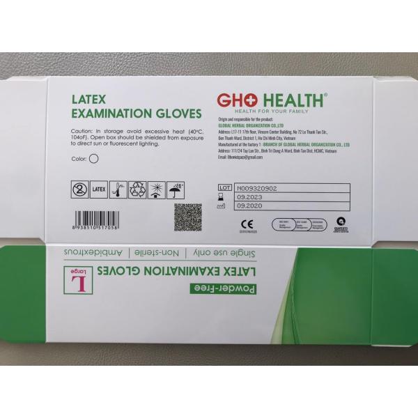 Disposable Surgical Latex Examination Gloves 100pcs/box