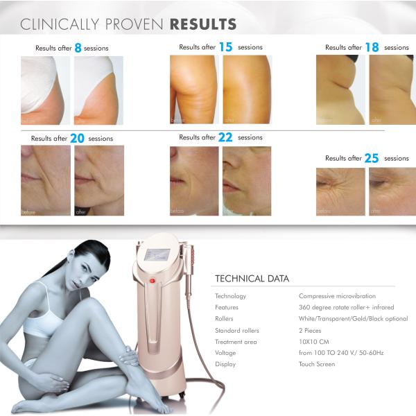 Inner Ball 8d Roller 360 Degree Lymphatic Drainage Machine Body Sculpting Muscle Massage Lift Hip