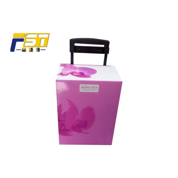 Moistureproof Cardboard Trolley Box , Multipurpose Cardboard Supermarket Trolley Bags