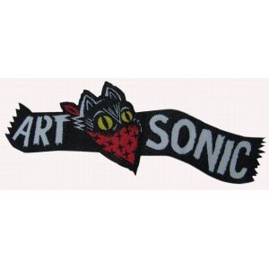 Quality Plastic Attachment Embroidery Applique Patches 90mm Height for sale