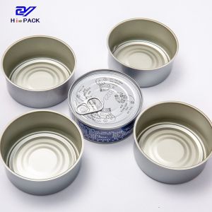 Quality 150ml Metal Can Tuna Can Packed With Tuna , Beef , Meat for sale