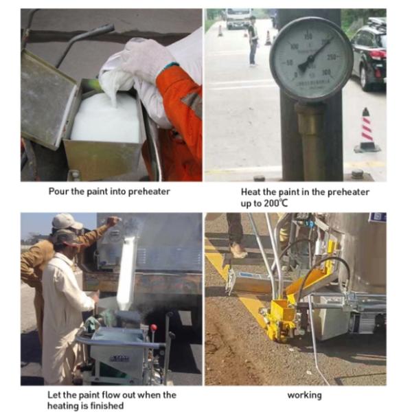 Great Lightness Clear Coat Fast Dry Safety Used Road Marking Spray Paint