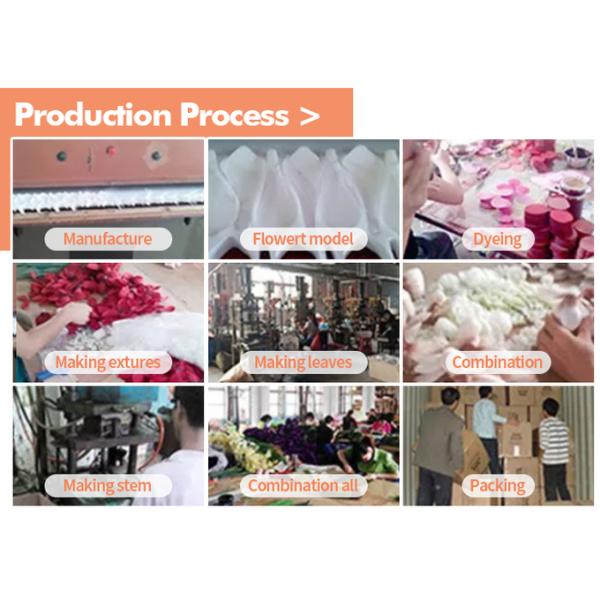 Bridal Simulation Artificial Flower Garland Diy Fake Flower Crown 18cm