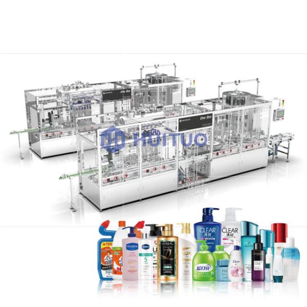 Linear Rotary Pump Spray Trigger Capping Machine for Liquid Soap Detergent Filling