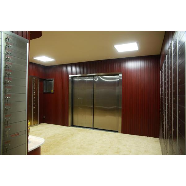 Sturdy Construction Height 2500mm 240mm Burglar Proof Door Double Opening