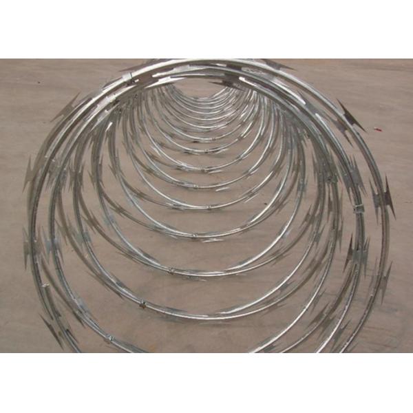Hot Dipped Galvanized Razor Fencing Wire Razor Wire Mesh BTO-10 BTO-22 BTO-60