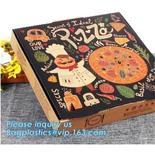 Take out Food Packing food containers Biodegradable Lunch Box Disposable Kraft Paper Box,brown kraft paper food box / Wh