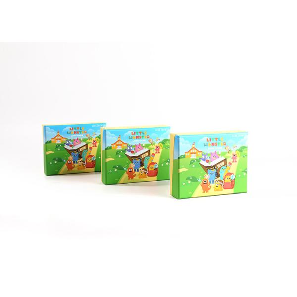 Promotional Safe Personalised Toy Box , Corrugated Educational Toy Box For Kids