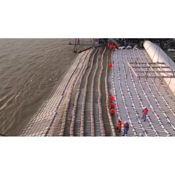 Composite Geotextile Mattress For Sand Or Concrete Filled For Sea Bed Protection
