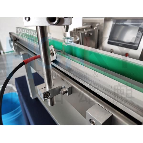 Automatic 5ml Vial Filling Machine Small Filling Line With Bottle Feeding Conveyor For Small Business Using