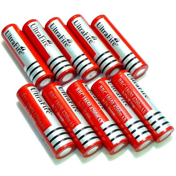 UltraFire 4000mah 3.7V 18650 Cheap Li-ion Batteries Rechargeable Battery
