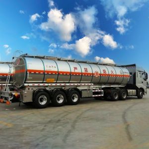 China 3 Axles 43500 Liters 28t Water Tank Trailers on sale