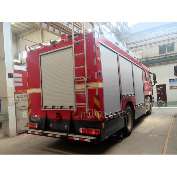 HOWO 18m High Spray Arm 4x2 12000l Large Flow Fire Rescue Fire Truck For Sale