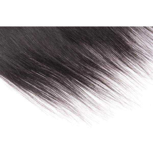 13 X 4 Transparent Lace 100% Brazilian Virgin Hair Extensions For Young Girl