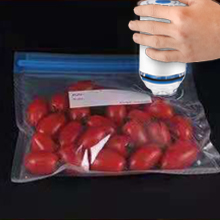 Use a vacuum machine to evacuate the air in the vacuum bag
