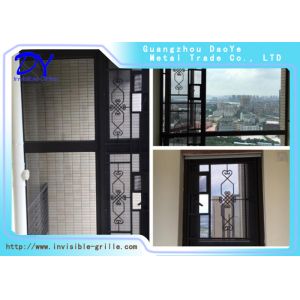 Anti Rust Sliding Windows Balcony Invisible Grille Protective Net