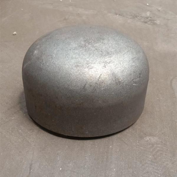 Sch80 Carbon Steel End Cap A234 Black 8" Sch40 Butt Weld End Cap
