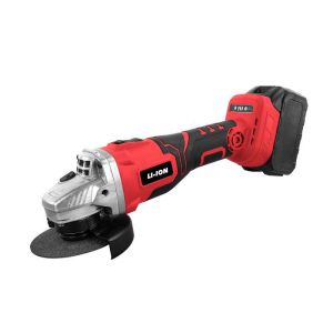 Quality 10000 RPM Cordless Angle Grinder Brushless Motor With 2Ah Lithium Ion Battery for sale