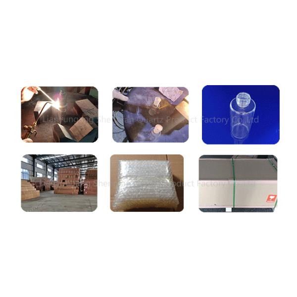 Glass Laboratory Reagent Bottle , Chemical Reagent Bottles Transparent UV Glass Bottle With Screw Cap