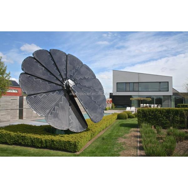 Semi Flexible Mono Perc Custom Solar Panel 100V For LED Lighting Project