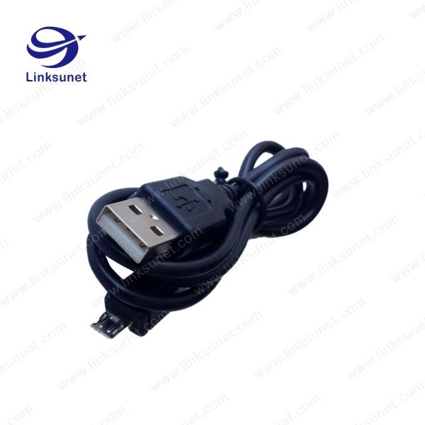 USB - A - M color cable UL94 - V0 and ul2725 tinned copper wire harness for computer
