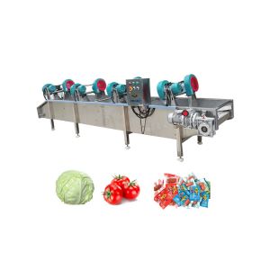 China Cleaning Processing 500kg/h Fruits Vegetable Air Dryer on sale