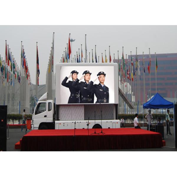 Buy Outdoor Full Color Mobile Truck Led Display Panel Led Mobile Billboard Waterproof at wholesale prices