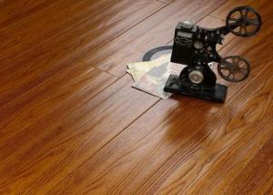UV Coating Dry Back Vinyl Flooring , Glue Down Vinyl Floor Tiles Protected Parquet