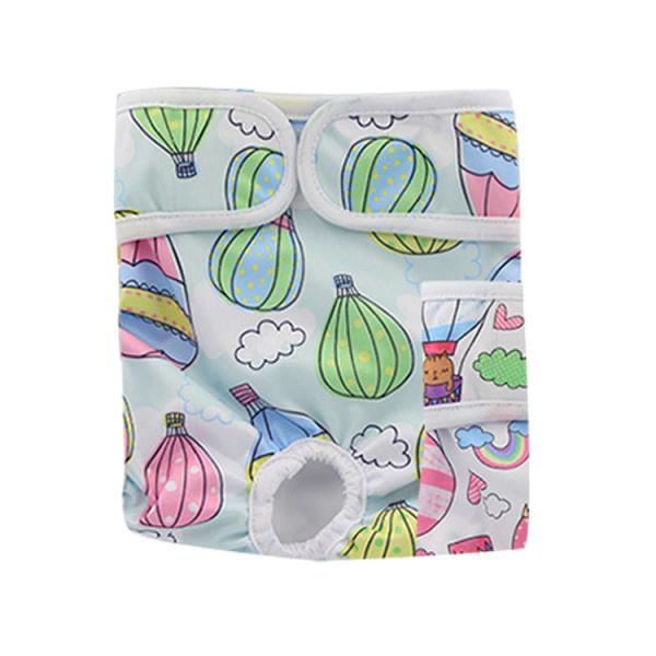 Reusable Pet Accessories Anti Harassment Washable Female Dog Diaper Customized