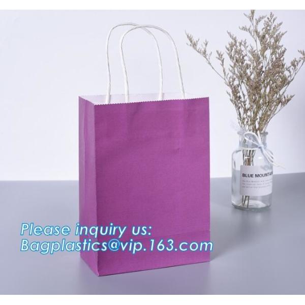 Elegant Embossed For Presents Clothing Wedding Birthday Bridal Baby Shower Paper Gift Bags Modern Fancy Cute Paper Premi