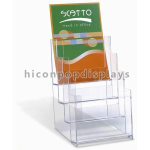 Quality Clear Acrylic Retail Store Fixtures Display Stands Counter Top for sale